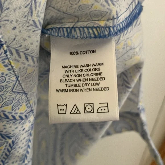 Foxcroft cotton tunic size 16 - Picture 4 of 5